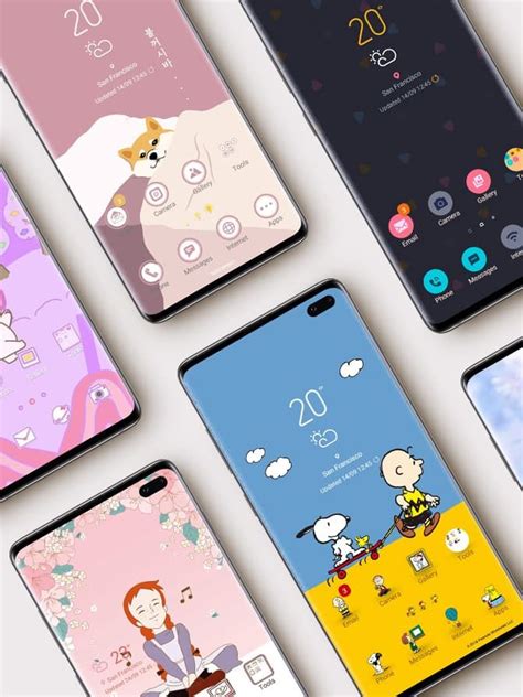 galaxy phone themes